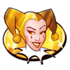 the jokeress gold wild symbol