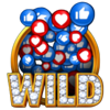 the king of social media wild symbol
