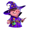 the pig wizard cash lock wild symbol