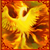 the red phoenix wild symbol