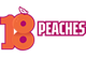 18Peaches logo