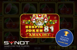 Respin Joker 81 Xmas by SYNOT Games - Game of the Month December 2024