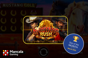 Mustang Rush by Mancala Gaming – Game of the Month March 2025
