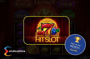 2025 Hit Slot by Endorphina - Game of the Month May 2025