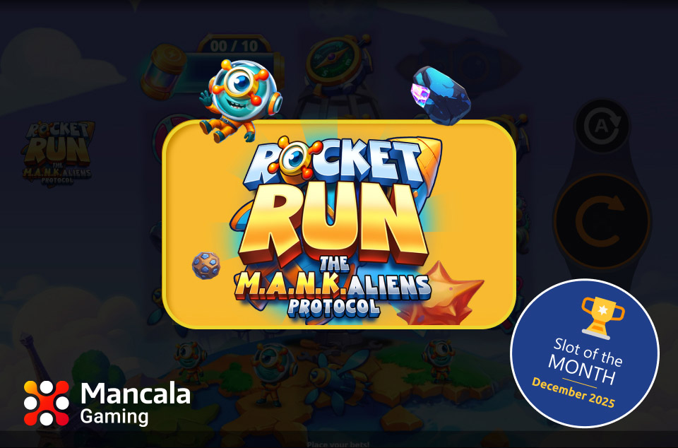 Rocketrun: The M.A.N.K. Aliens Protocol by Mancala Gaming- Game of the Month December 2025