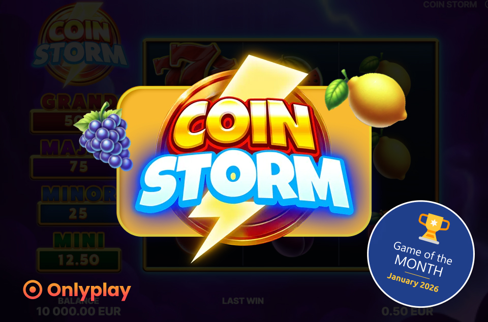 Coin Storm by Onlyplay - Game of the Month January 2026