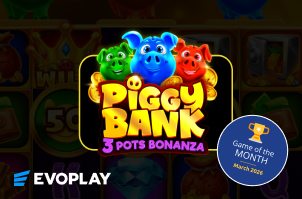 Piggy Bank 3 Pots Bonanza by Evoplay - Game of the Month March 2026
