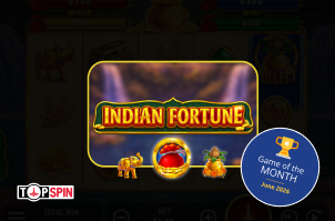 Indian Fortune by TopSpin Games - Game of the Month June 2026