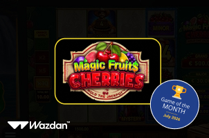 Magic Fruit$: Cherries by Wazdan - Game of the Month July 2026
