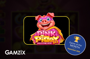 3x3 Pink Piggy Hold The Spin by Gamzix - Game of the Month September 2026