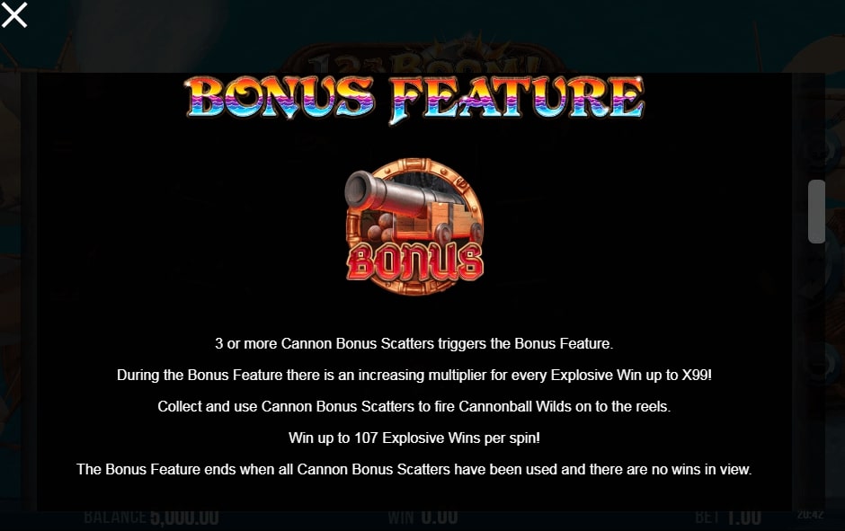 1 2 3 Boom Slot Review, Bonuses & Free Play (96.44% RTP)