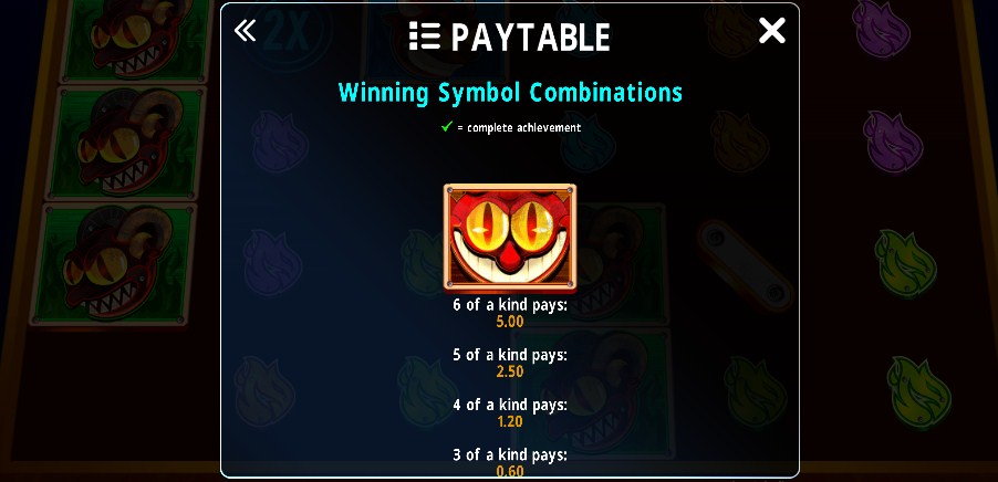 3 devils pinball paytable