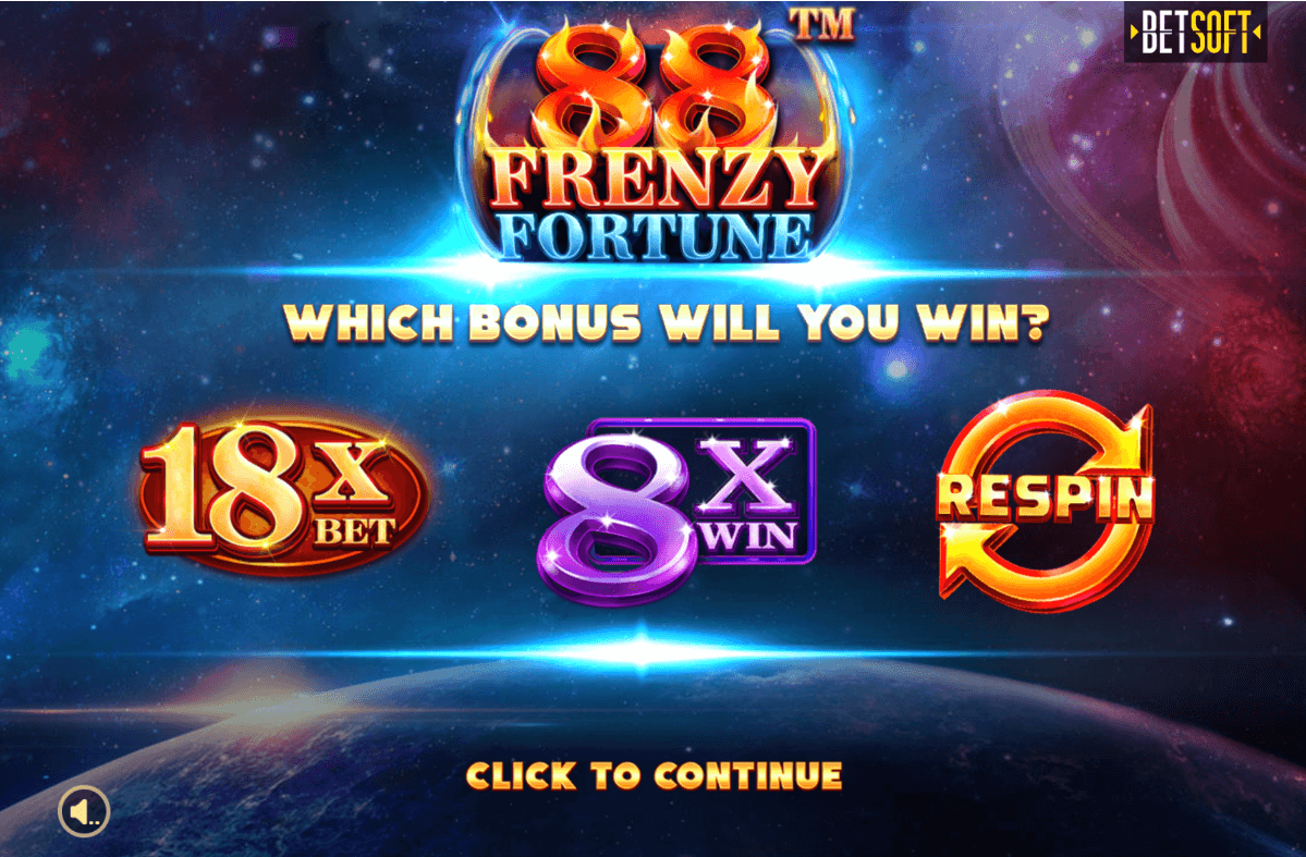 88 Frenzy Fortune Online Slot Game Intro
