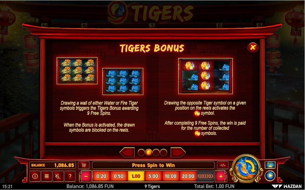 Wazdan_9Tigers_Slot_Bonus_Features