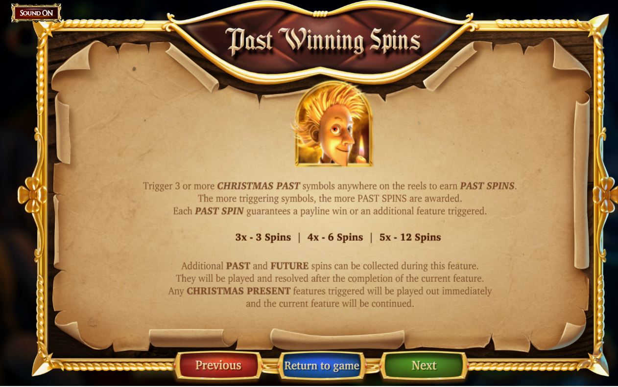 A Christmas Carol BetSoft slot