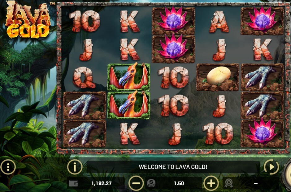 Betsoft Lava Gold Slot Overview