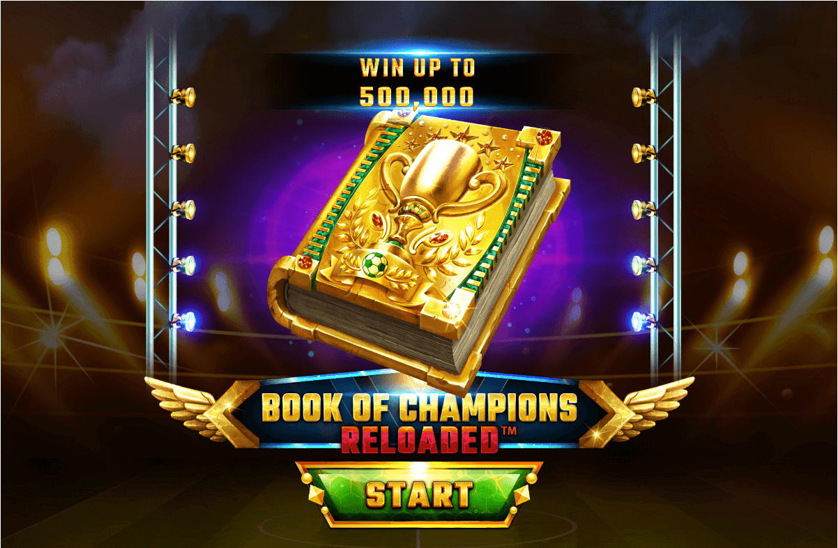 Book of Champions Reloaded Online Slots Game Landing Page