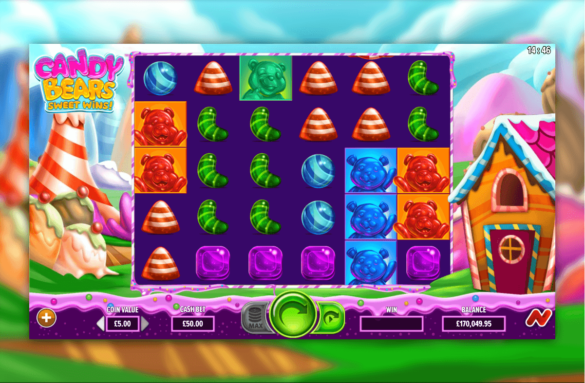 Candy Bears Sweet Wins Online Cards Game Reels