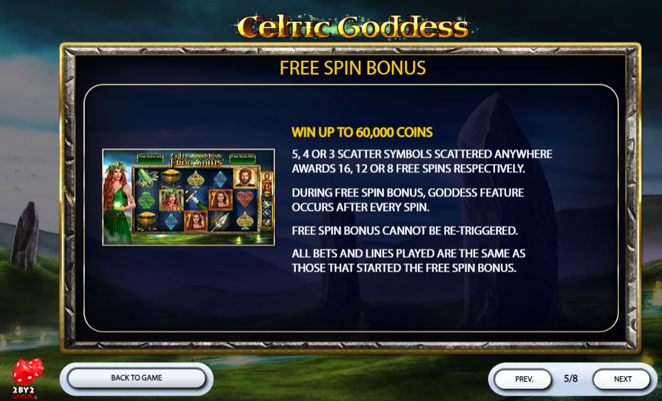 Celtic Goddess Slot Review, Bonuses & Free Play (96.03% RTP)