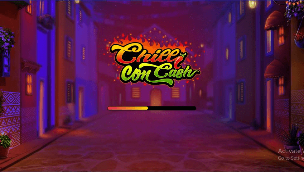 Chilli con Cash Online Slots Game Loading Page