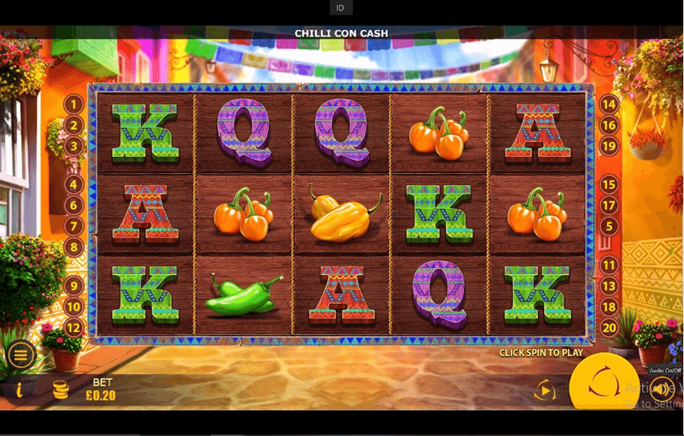 Chilli con Cash Online Slots Game Reels