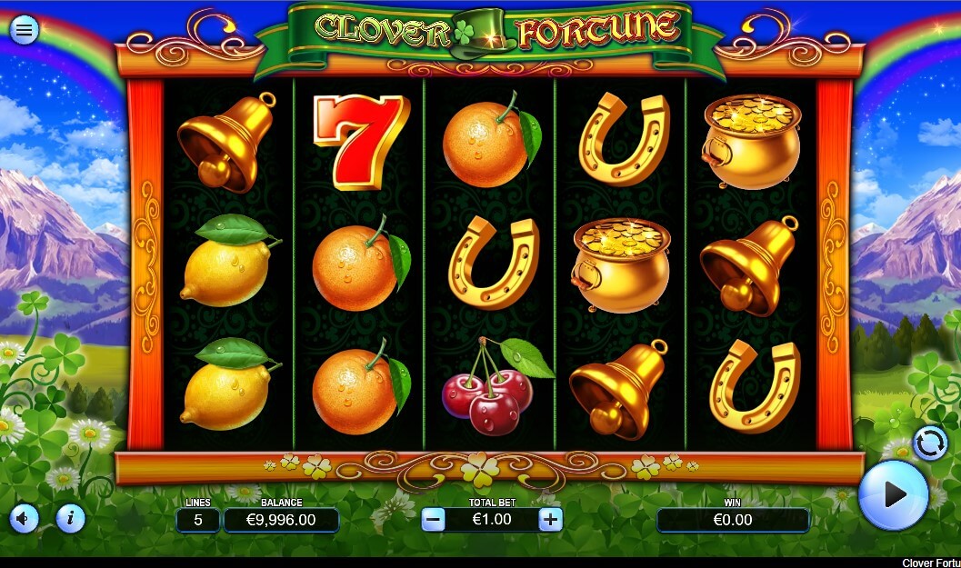 Clover Fortune Online Slots Game Reels