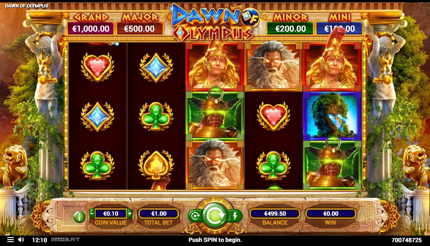 Dawn of Olympus Slot Review, Bonuses & Free Play