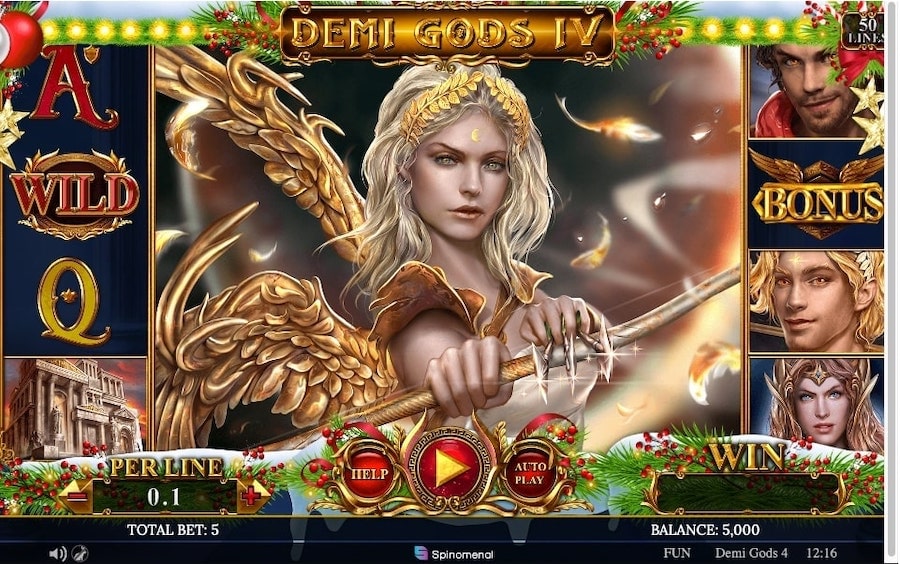 Demi GOds IV Christmas Edition slot