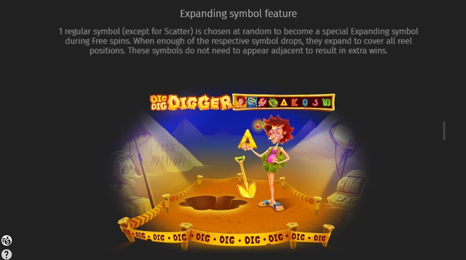Dig Dig Digger Online Slots Game Features