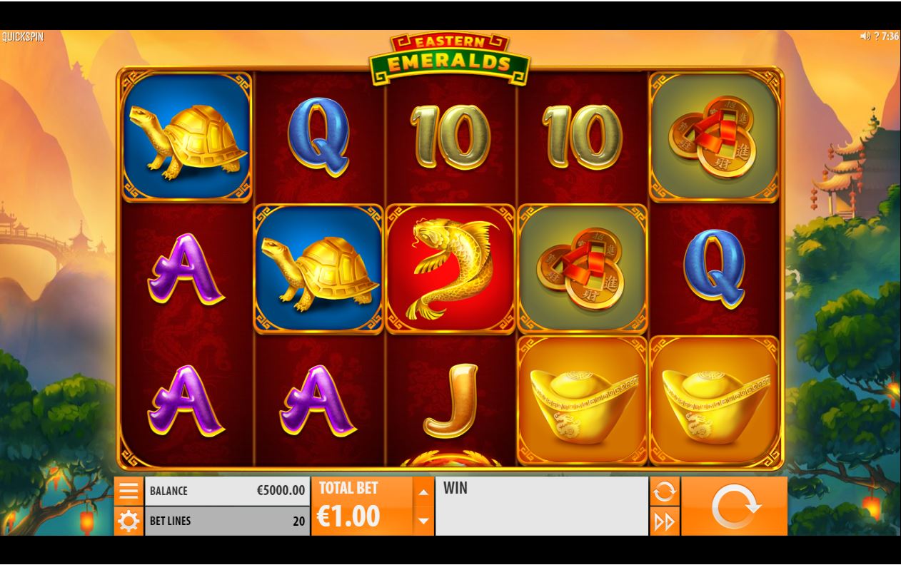Quickspin Eastern Emeralds Slot Overview