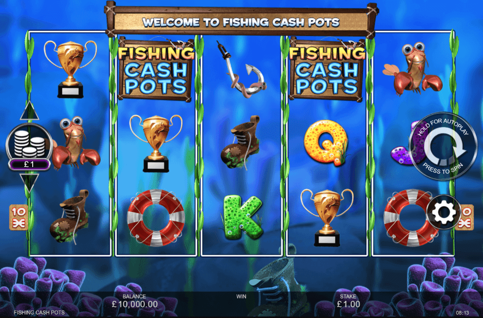 Fishing Cash Pots Slot Review, Bonuses & Free Play (95 RTP)