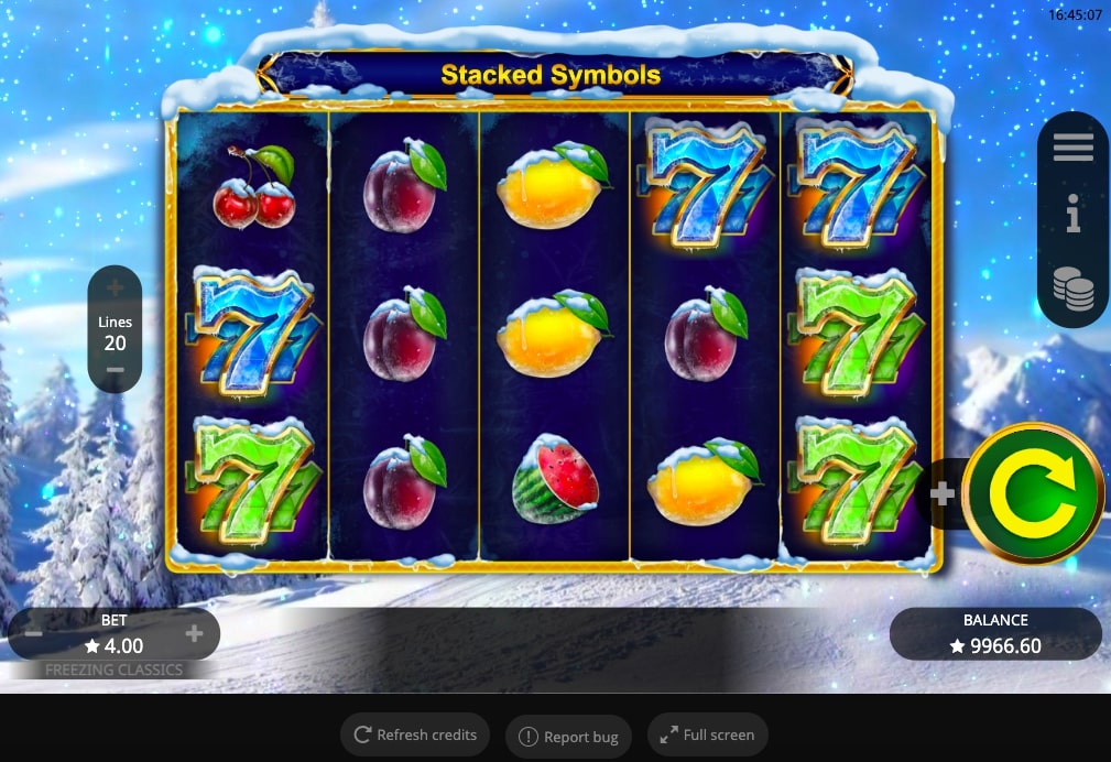 Freezing Classics Booming Games gameplay