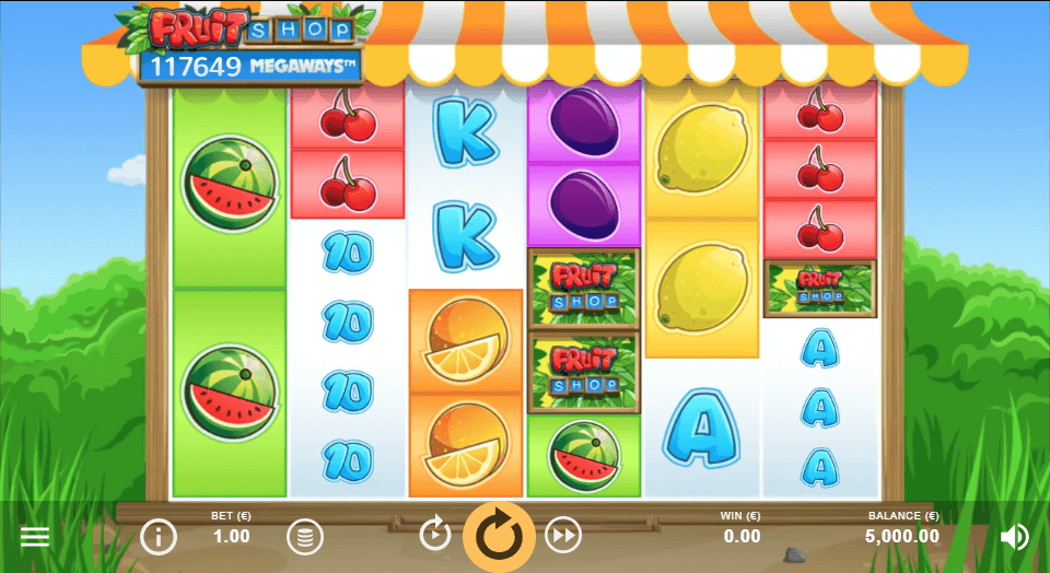 Fruit Shop MegaWays Online Slots Game Wild