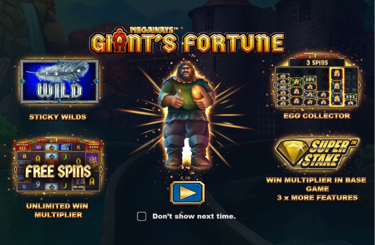 Giants Fortune Megaways Online Slots Game Features