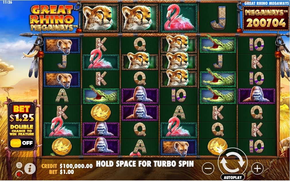 Pragmatic_Play_Great_Rhino_Megaways_Slot_Reels