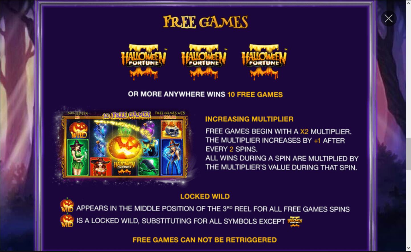 Halloween Fortune Ii Slot Review Bonuses Free Play