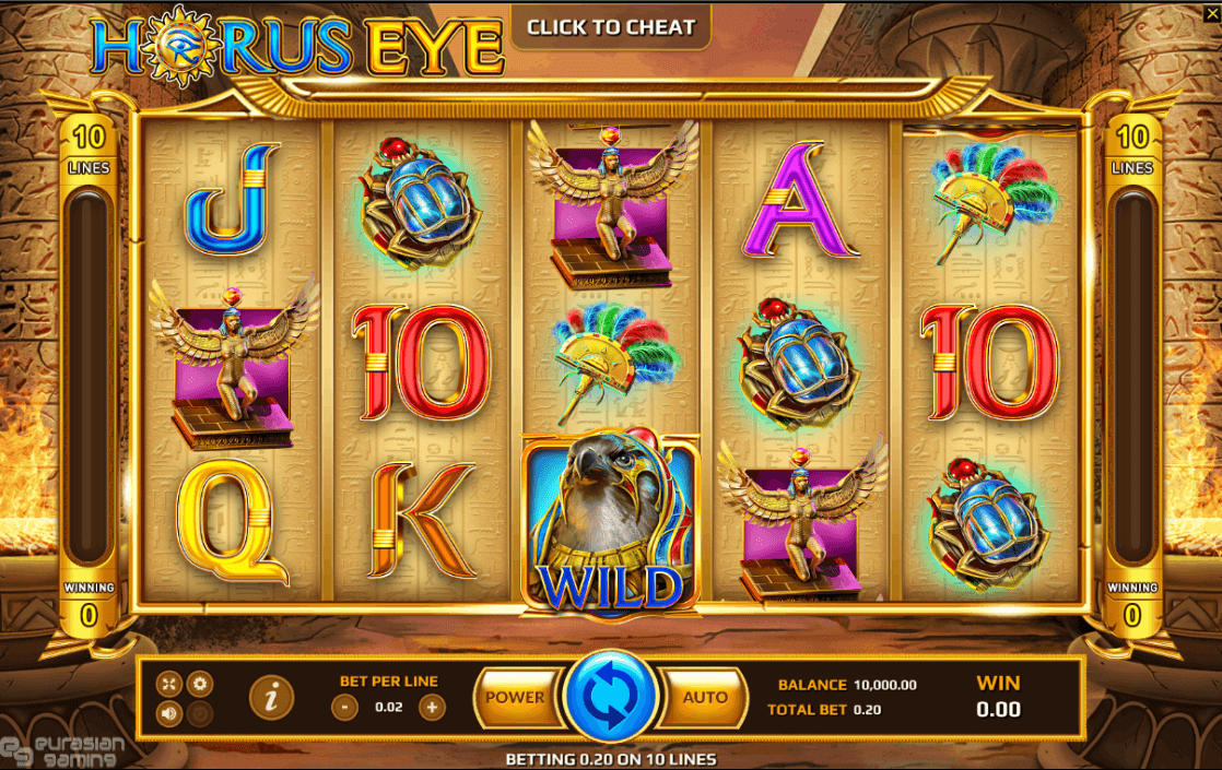Horus Eye Online Slots Game Reels
