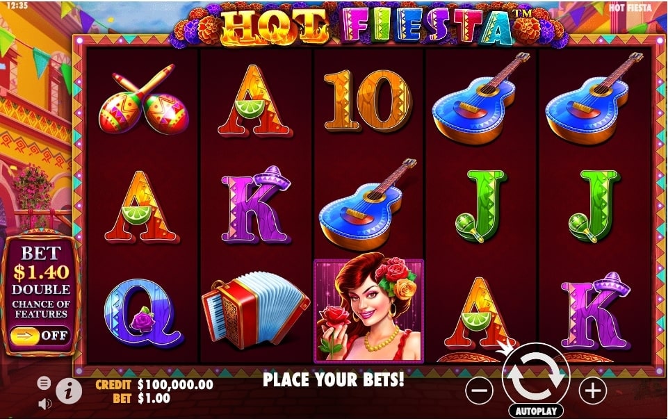 Hot Fiesta Slot gameplay