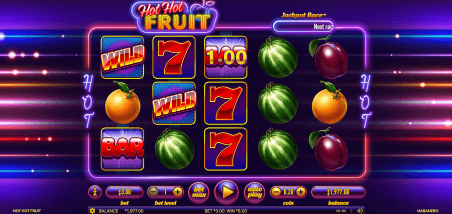 Hot Hot Fruit Slot Wild Screenshot
