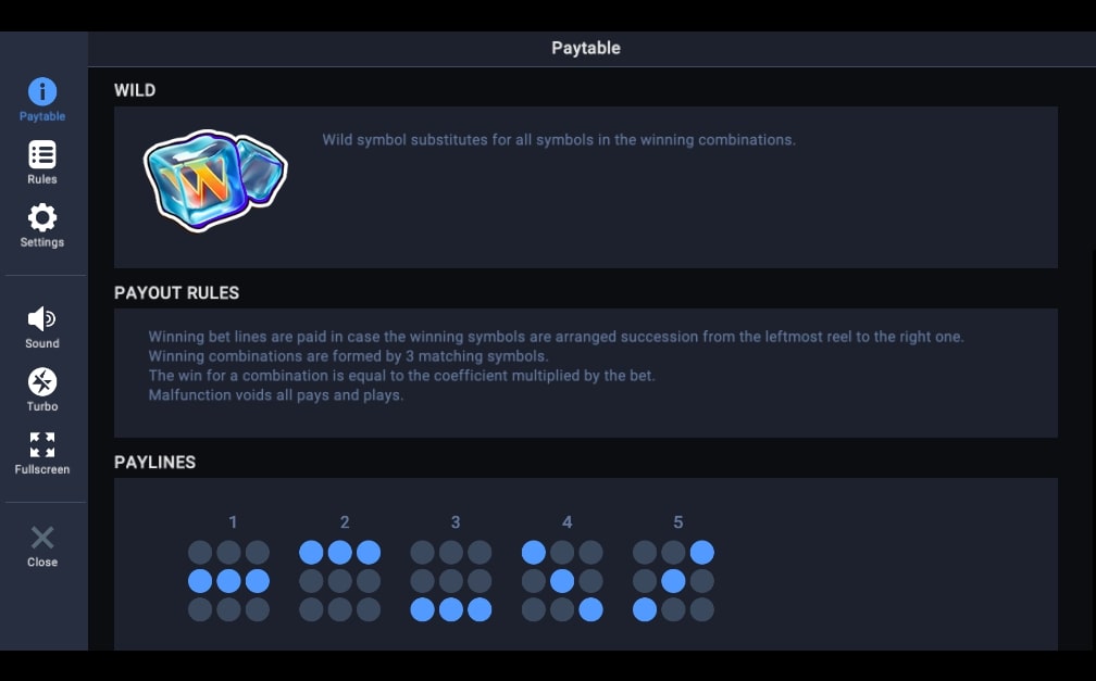 Evoplay Ice Mania bonus