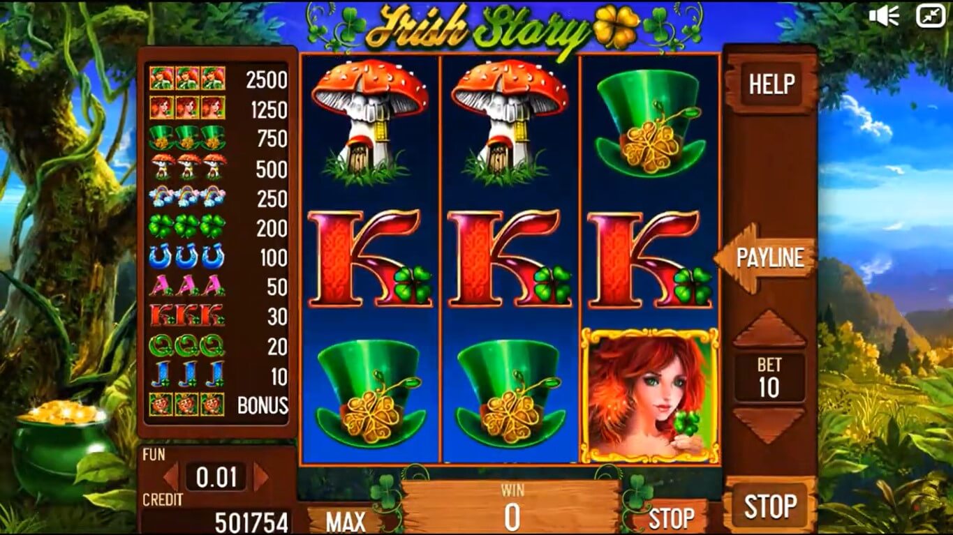 Irish Story Online Slots Game Reels