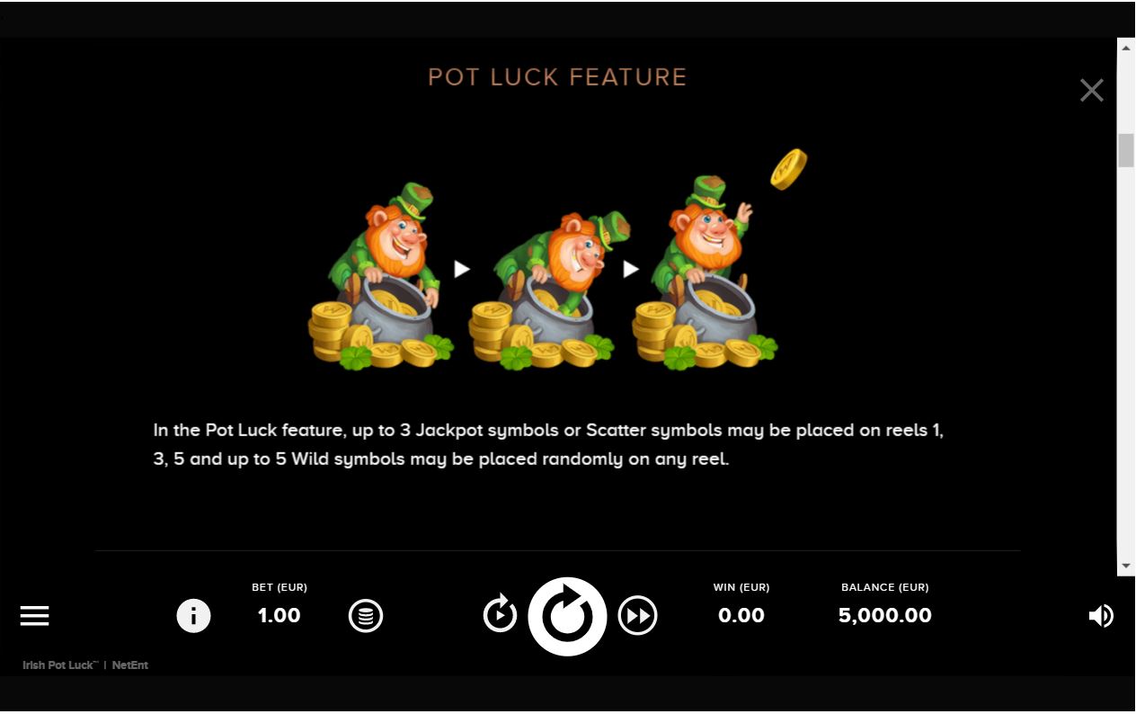 NETENT_IRISH_POT_LUCK_SLOT_BONUS_FEATURES
