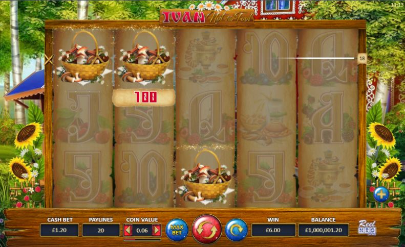 Ivan not the fool online slot game big win