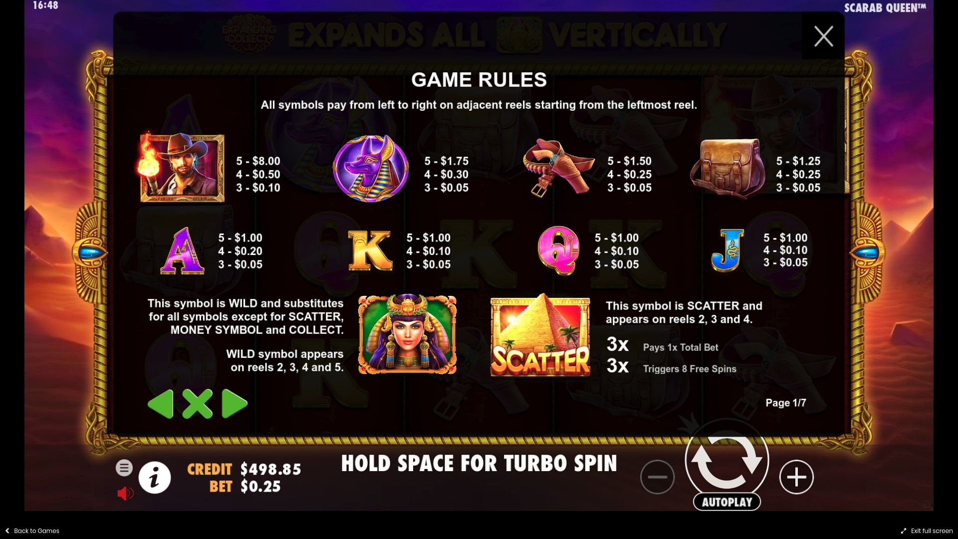 Pragmatic Play John Hunter and the Scarab Queen Slot Rules