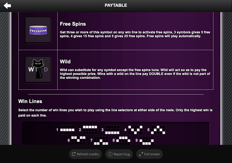 Kitty Cash online slot game bonus feature