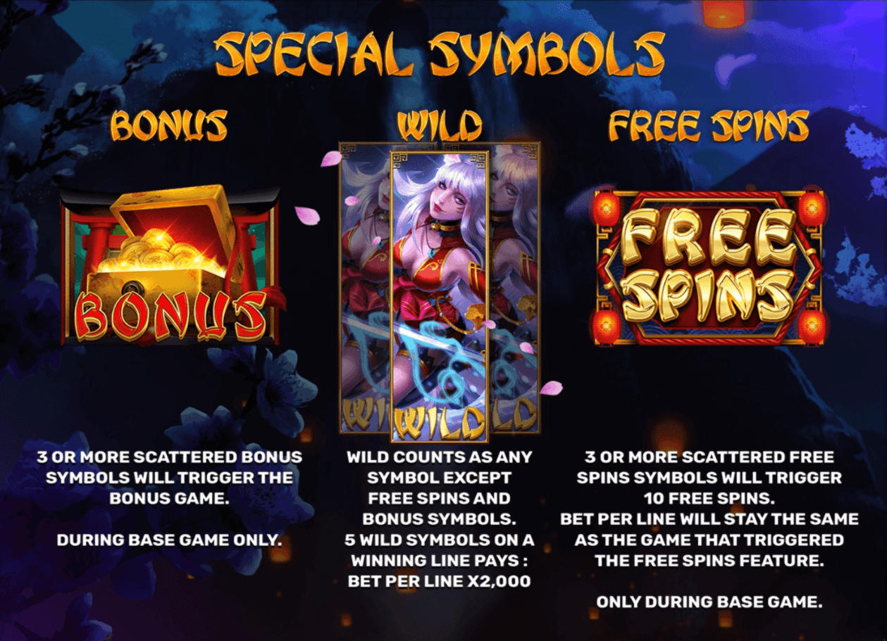 Kitunes Scrolls Special Symbols