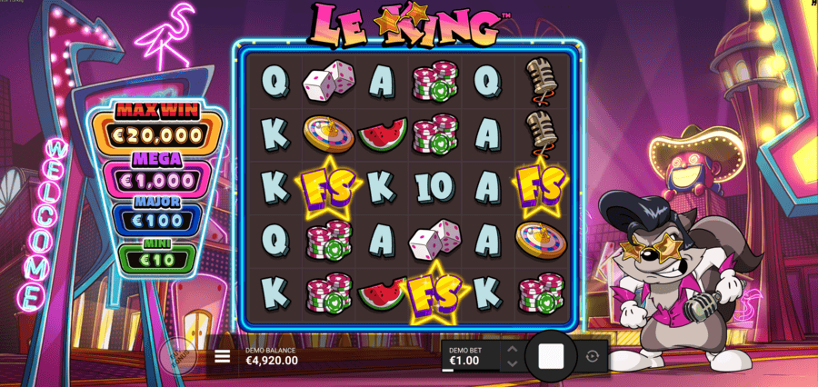 Le King Slot Scatters