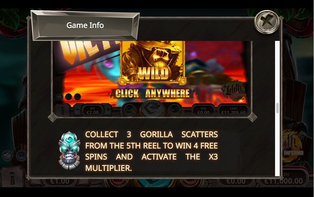 Yggdrasil Gaming Liliths Inferno Slot Wild