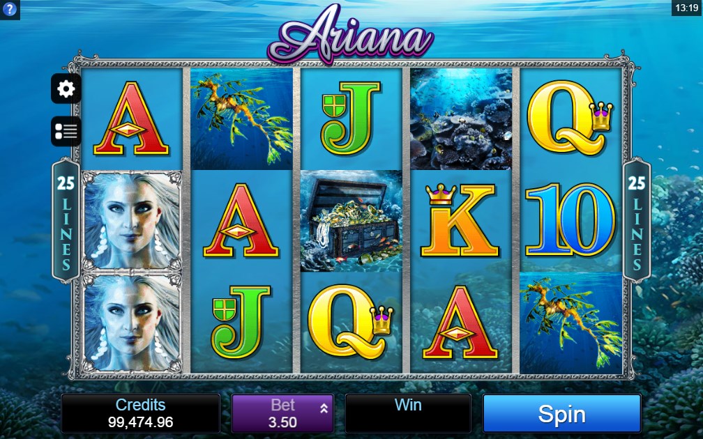 MicroGaming Ariana slot overview review slotsmate
