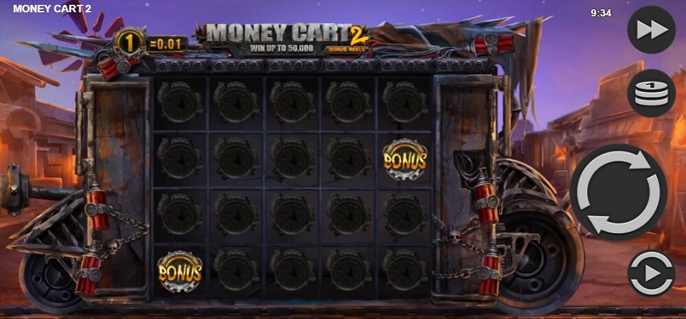 Money Cart 2 Online Slots Game Reels